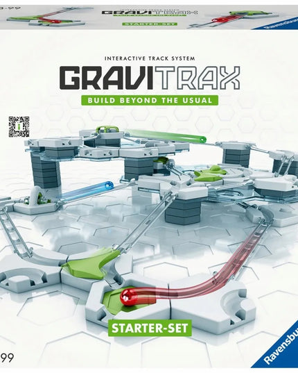 Ravensburger GraviTrax startinis rinkinys, rutuliukų trasa, 124 dalys, konstravimo kaladėlės