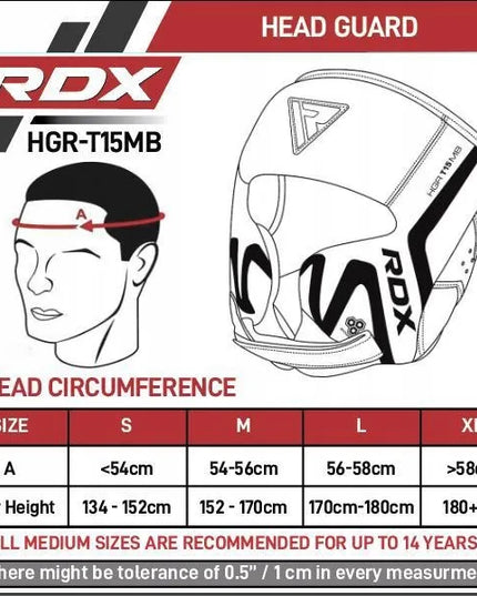 RDX apsauginis šalmas T15 Noir Black S