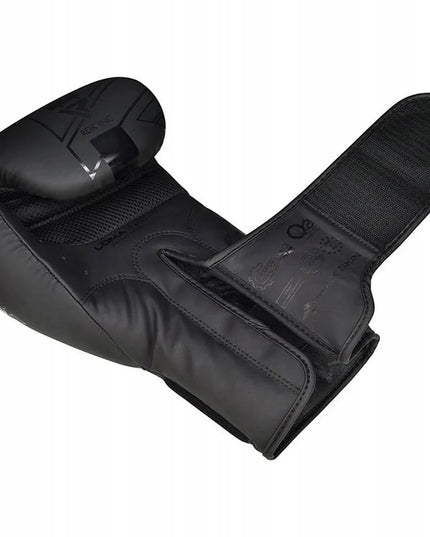 RDX F6 Kara bokso pirštinės, juodos, 12 oz