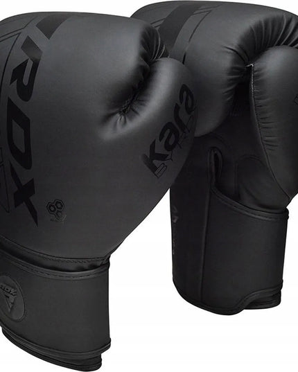 RDX F6 Kara bokso pirštinės, juodos, 12 oz