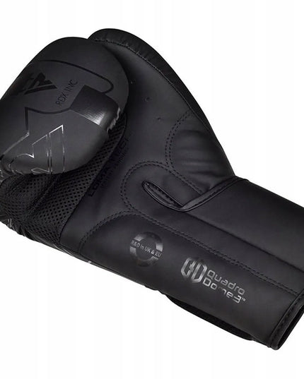 RDX F6 Kara bokso pirštinės, juodos, 14 oz