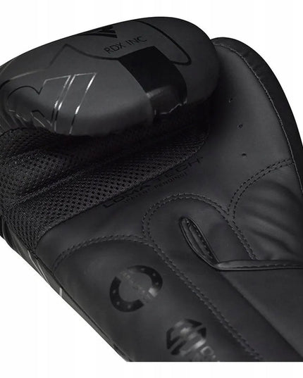 RDX F6 Kara bokso pirštinės, juodos, 14 oz