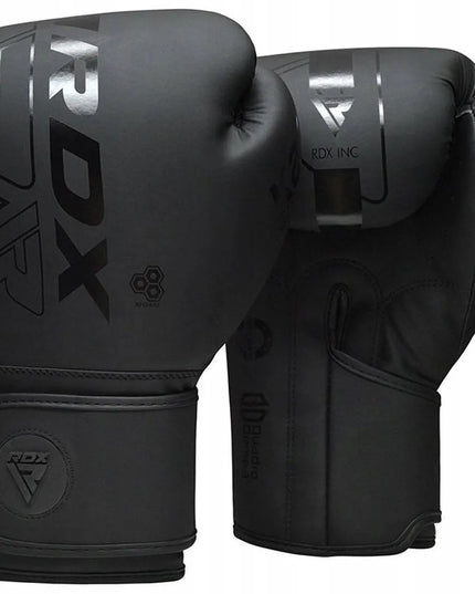 RDX F6 Kara bokso pirštinės, juodos, 14 oz