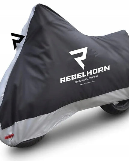 Rebelhorn Cover II Black motociklo uždangalas nuo lietaus