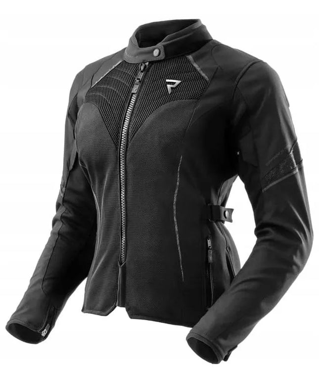 REBELHORN JAX BLACK moteriška tekstilinė motociklininko striukė XS