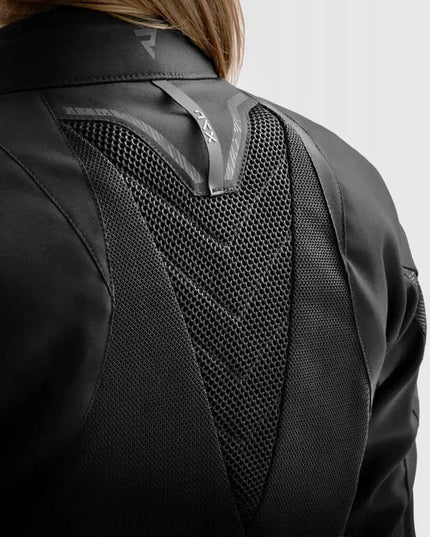 REBELHORN JAX BLACK moteriška tekstilinė motociklininko striukė XS