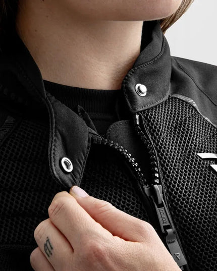 REBELHORN JAX BLACK moteriška tekstilinė motociklininko striukė XS
