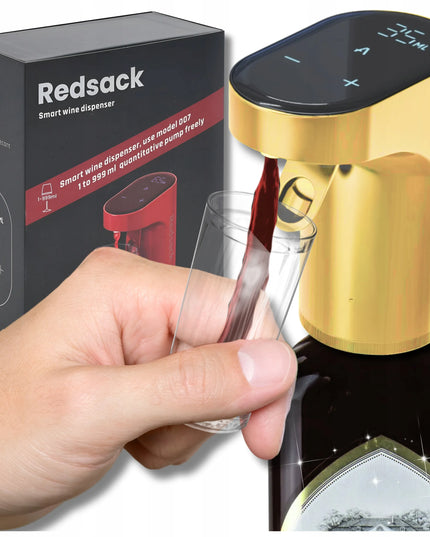 REDSACK PREMIUM elektrinis vyno, degtinės, viskio ir gėrimų dalytuvas WP 007