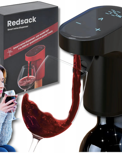 REDSACK WP-007 išmanusis elektrinis vyno ir alkoholinių gėrimų dozatorius