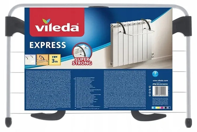 Reguliuojama drabužių džiovyklė Vileda Express