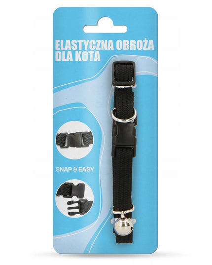 Reguliuojamas antkaklis katėms su varpeliu 21-36 cm