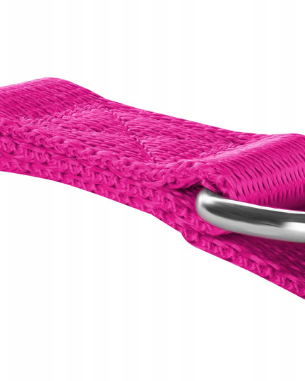 Reguliuojamas ilgas šunų pavadėlis Chaba Classic, 20 mm – 260 cm, fuksijos spalvos
