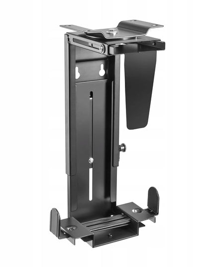 Reguliuojamas metalinis kompiuterio laikiklis po stalu Spacetronik SPB102B, 59 cm