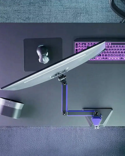 Reguliuojamas monitoriaus laikiklis 17-40" 12 kg VESA Spacetronik stalinė