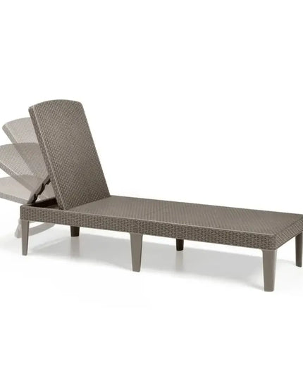 Reguliuojamas sodo gultas Keter Jaipur Sun Lounger