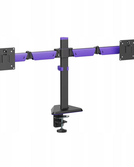 Reguliuojamas Spacetronik laikiklis dviem monitoriams 17-32 colių, 24 kg, VESA