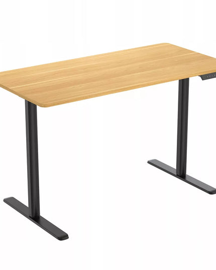 Reguliuojamo aukščio elektrinis rašomasis stalas 120x60 cm, 50 kg, Spacetronik