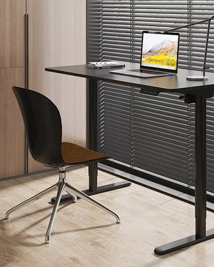Reguliuojamo aukščio elektrinis rašomasis stalas 120x60 cm, 50 kg, Spacetronik