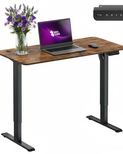 Reguliuojamo aukščio elektrinis stalas 120x60, 70kg, Spacetronik