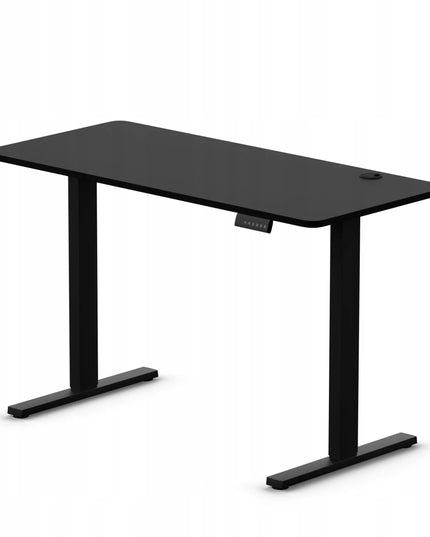 Reguliuojamo aukščio elektrinis stalas Control+ 120/60 LVNSystem, juodas, 73–122 cm