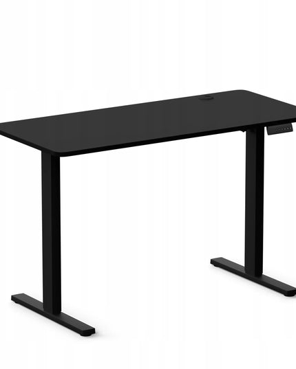 Reguliuojamo aukščio elektrinis stalas Control+ 120/60 LVNSystem, juodas, 73–122 cm