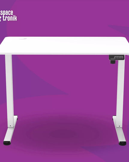 Reguliuojamo aukščio elektrinis stalas Spacetronik 100x60 cm, 73-118 cm