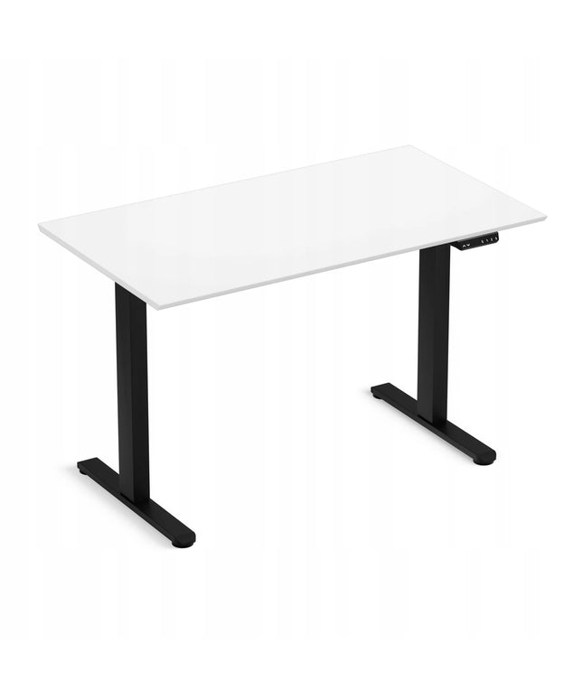 Reguliuojamo aukščio stalas LVNSystem Control Flex+ 120/67, juodas-baltas