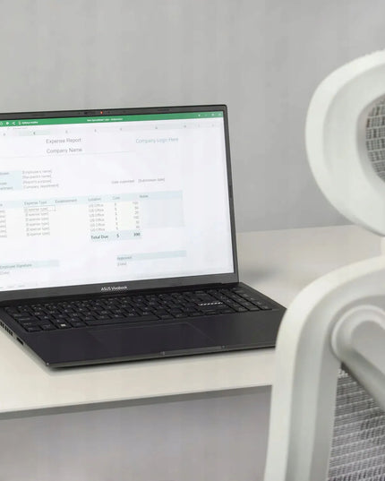 Reguliuojamo aukščio stalas LVNSystem Control Flex+ 120/67, juodas-baltas