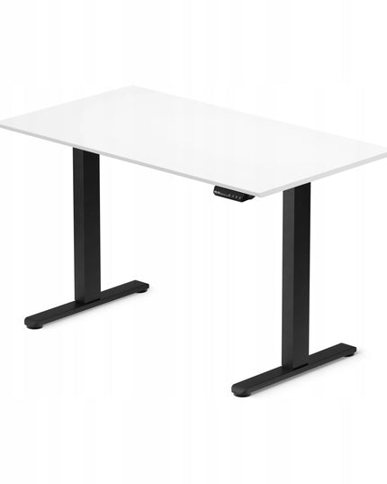 Reguliuojamo aukščio stalas LVNSystem Control Flex+ 120/67, juodas-baltas