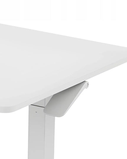 Reguliuojamo aukščio stalas Spacetronik SPEO101 80x50 cm, pneumatinis, baltas