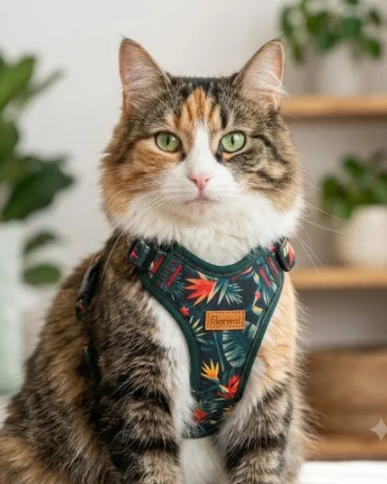 Reguliuojamos neakinančios petnešos katėms Ukory MONSTEROWO XS