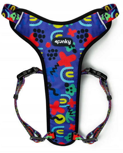 Reguliuojamos petnešos šunims ir katėms S Guard Comfort 4Funky | Neon Bloom