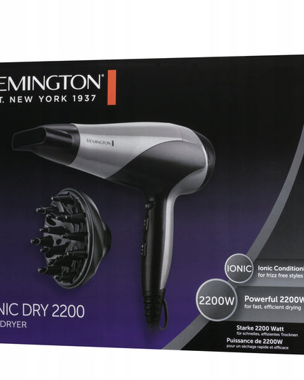 Galingas plaukų džiovintuvas Remington 2200W su jonizacija – profesionalus stilius namuose