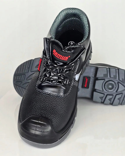 Remus BIG BUMP LOW S3 saugūs darbo batai, odiniai, neperšlampami su apsauginiu noseliu