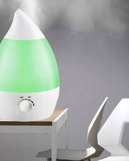 RETOO E683 ultragarsinis oro drėkintuvas, tylus difuzorius, LED lemputė 7 spalvų, 25W, jonizatorius, 2.6L