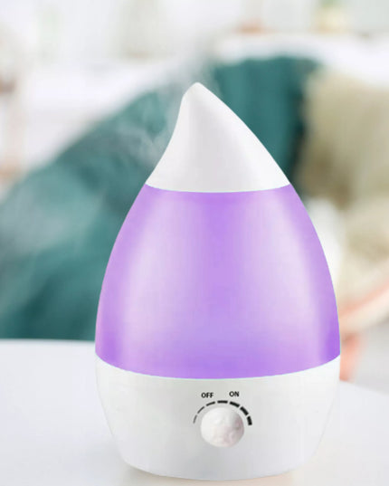 RETOO E683 ultragarsinis oro drėkintuvas, tylus difuzorius, LED lemputė 7 spalvų, 25W, jonizatorius, 2.6L