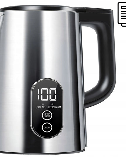 RETOO elektrinis belaidis virdulys 1800W, su temperatūros reguliavimu, 1,8L