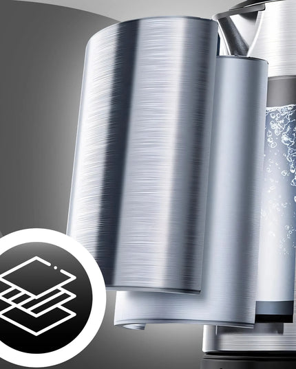RETOO elektrinis belaidis virdulys 1800W, su temperatūros reguliavimu, 1,8L