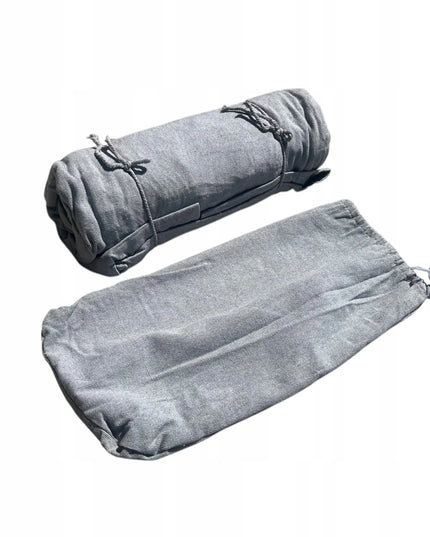 RINKINYS STOVAS + HAMAKAS 2 asm. BOHO PILKAS nešiojamas komplektas COMFORT ZONE 200 KG