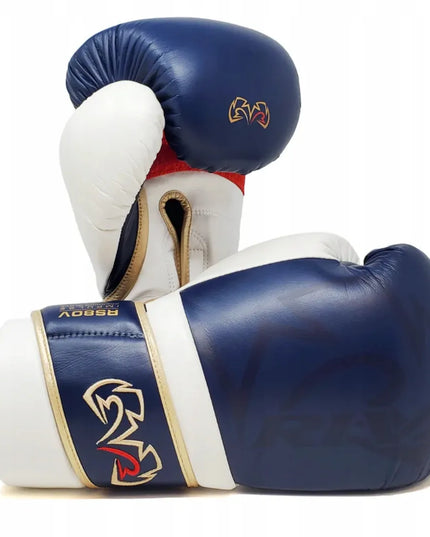 rival boxing RS80V Impulse bokso pirštinės sparingams, mėlynos, 14 oz