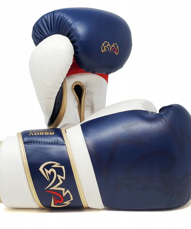 rival boxing RS80V Impulse bokso pirštinės sparingams, mėlynos, 14 oz