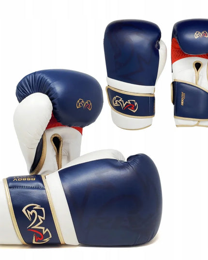 rival boxing RS80V Impulse bokso pirštinės sparingams, mėlynos, 14 oz