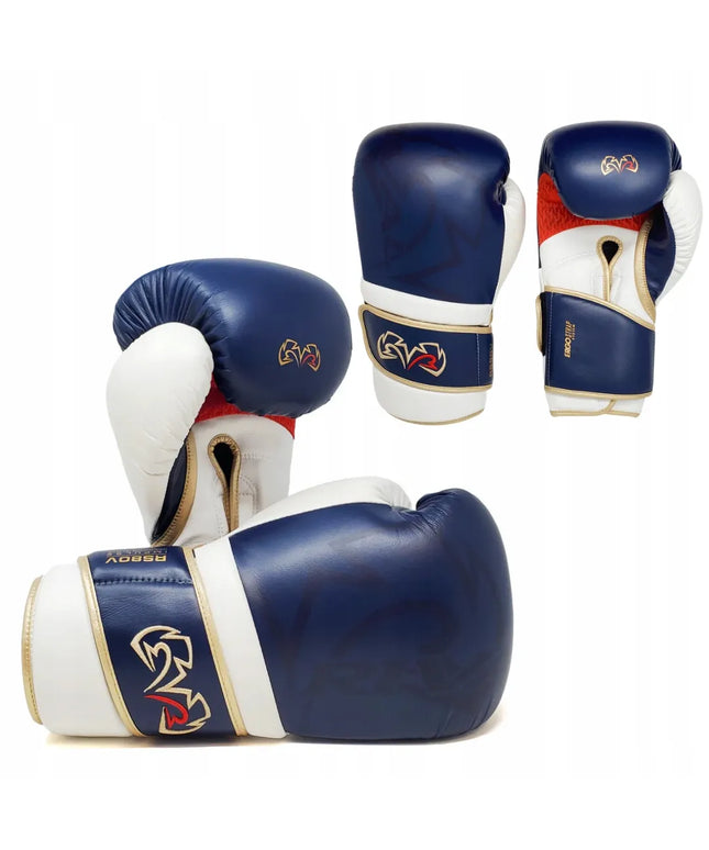 rival boxing RS80V Impulse bokso pirštinės sparingams, mėlynos, 14 oz