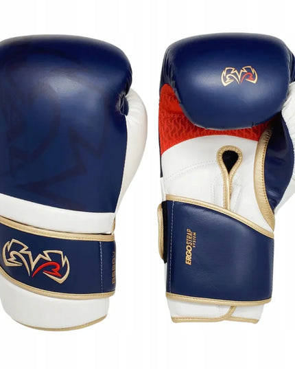 rival boxing RS80V Impulse bokso pirštinės sparingams, mėlynos, 14 oz
