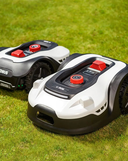 Robot vejapjovė Cedrus L20 C-MOW, automatinė vejos pjovimo kosiarka, 2000m² WiFi