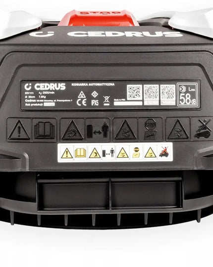 Robot vejapjovė Cedrus M6+ C-MOW 600m² su WiFi ir programėle