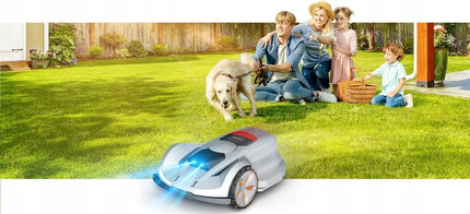 Robotinė vejapjovė CEDRUS X7 SUNSEEKER RTK, skirta iki 3000 m² plotui