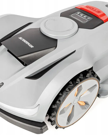 Robotinė vejapjovė CEDRUS X7 SUNSEEKER RTK, skirta iki 3000 m² plotui