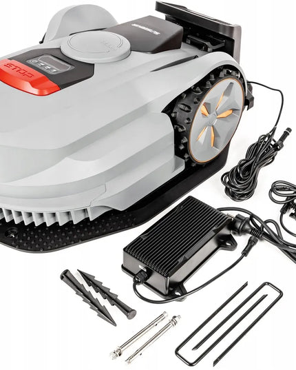 Robotinė vejapjovė CEDRUS X7 SUNSEEKER RTK, skirta iki 3000 m² plotui