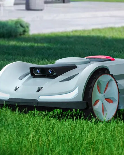 Robotinė vejapjovė CEDRUS X7 SUNSEEKER RTK, skirta iki 3000 m² plotui